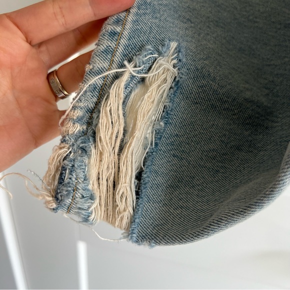 Agolde 90s mid rise loose fit unhinged jeans 27 - Picture 9 of 15